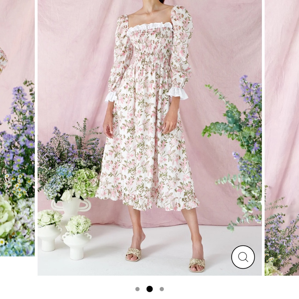 Neve and Noor White Dress